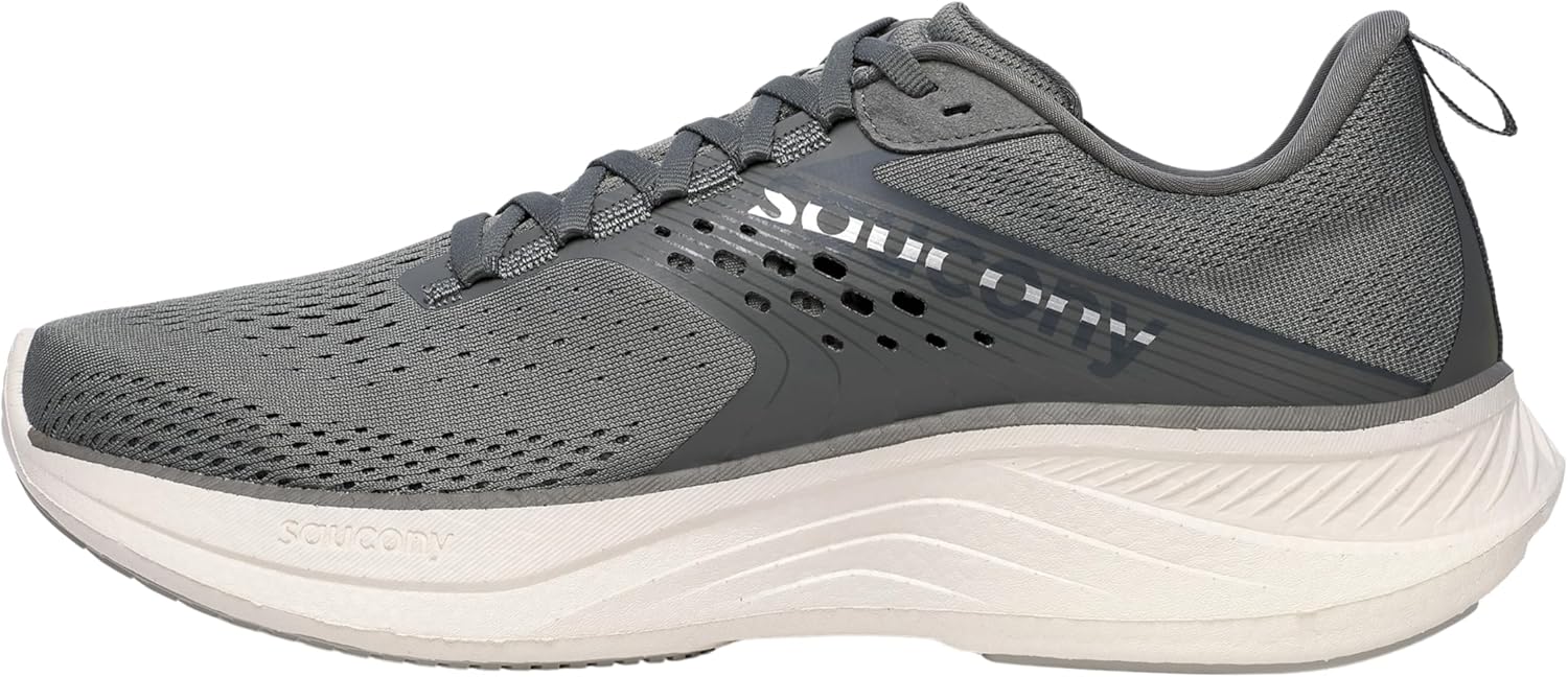 Amazon | Saucony メンズ Ride ISO ランニングシューズ, ホワイト